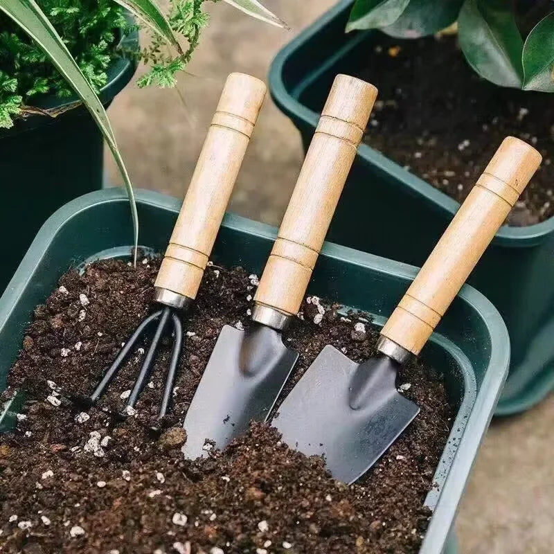 Garden Tool Hand Trowel,Rake,Cultivator,Weeder Tools With Ergonomic Handle,Garden Lawn Farmland Transplant Gardening Bonsai Tool
