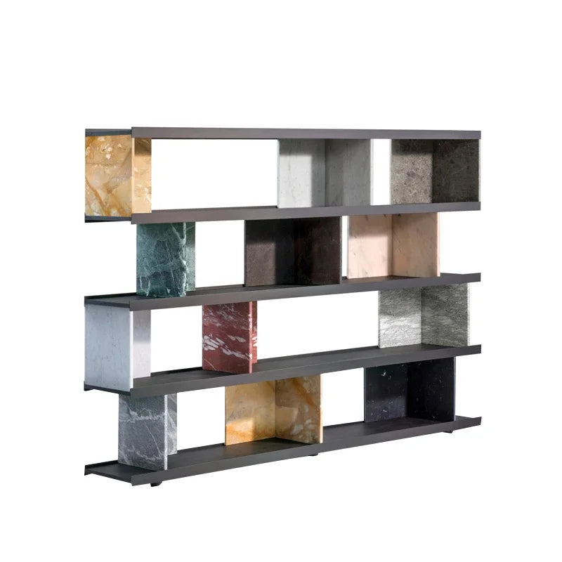 marble bookcases book shelf bookcase bookshelf wood bookcase Shelf storage Home furniture