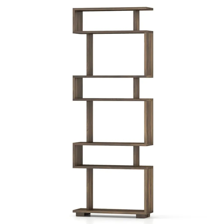 6Tier Bookcase with AntiTipping Kit