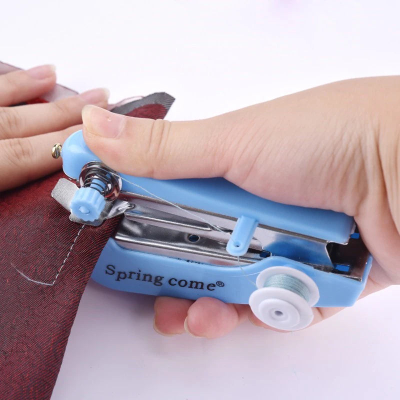 Mini Sewing Machines Needlework Cordless Hand-Held Clothes Useful Portable Sewing Machines Handwork Tools Accessories