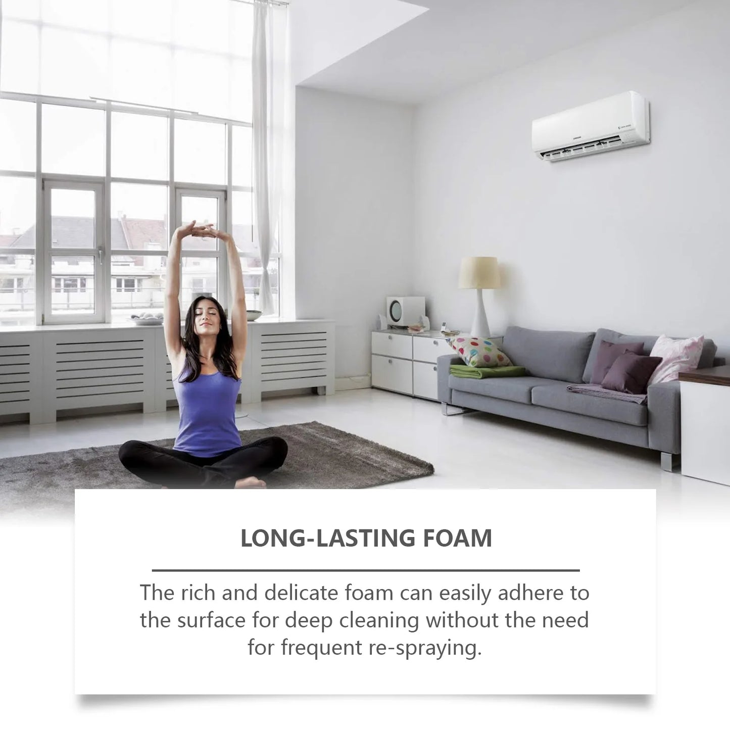 120ml Air Conditioner Cleaner Strong Cleaning Removes Stains And Odors Fast Decomposition Household Cleaning Tools