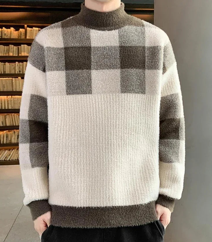 Pullovers Male Long Sleeve Autumnr and Winter Korean Style Knitwear Harajuku Clothing Deals 2025 Y2k Top Men's Knit Sweater