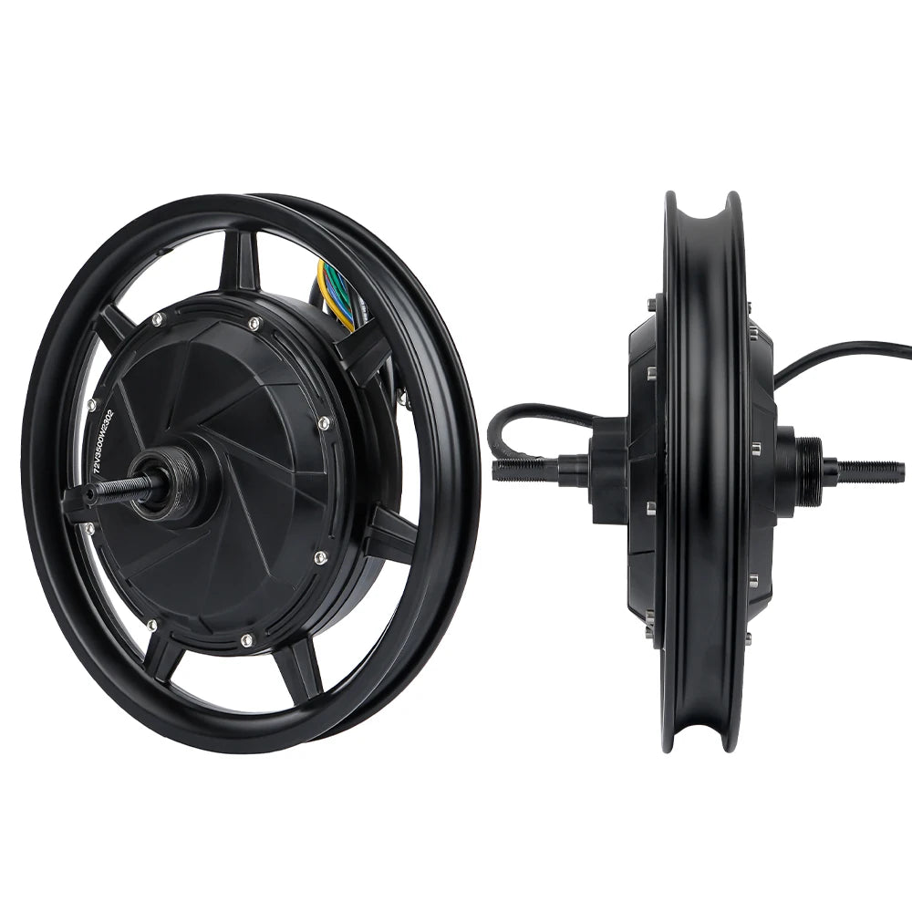 Electric Bike Motor 14 Inch 48V 72V 3500W 5000W DC Brushless Motor Suitable For Kugo Kirin B2 Electric Scooter