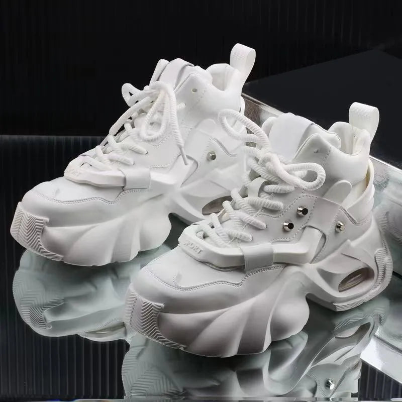 Shoes for Mens Fashion Casual Sports Men's Shoes High Quality Soft Sole Non Slip Comfort High-top Men Sneakers Zapatillas Hombre