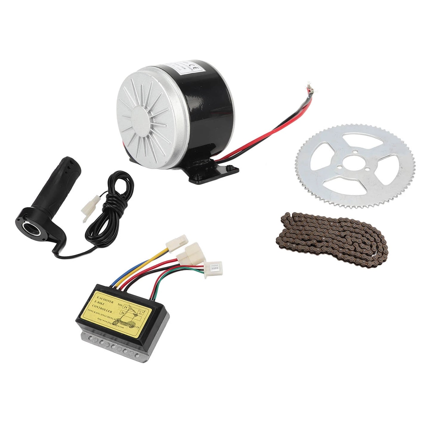 New 12V 250W Electric Motor Kit 2750RPM High Speed Electric Gear Motor with Controller for Motorcycle Electric Gear Motor