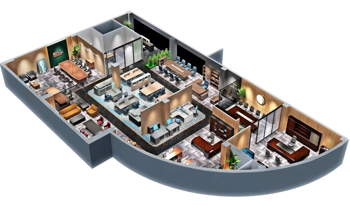Strong Wearability Computer Workstation Desk Office Furniture
