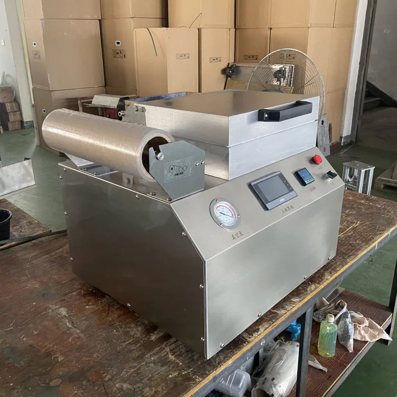 Hygine  Vacuum Plastic Skin Pack Machine Tray Sealer Packaging Machine for Food Seafood