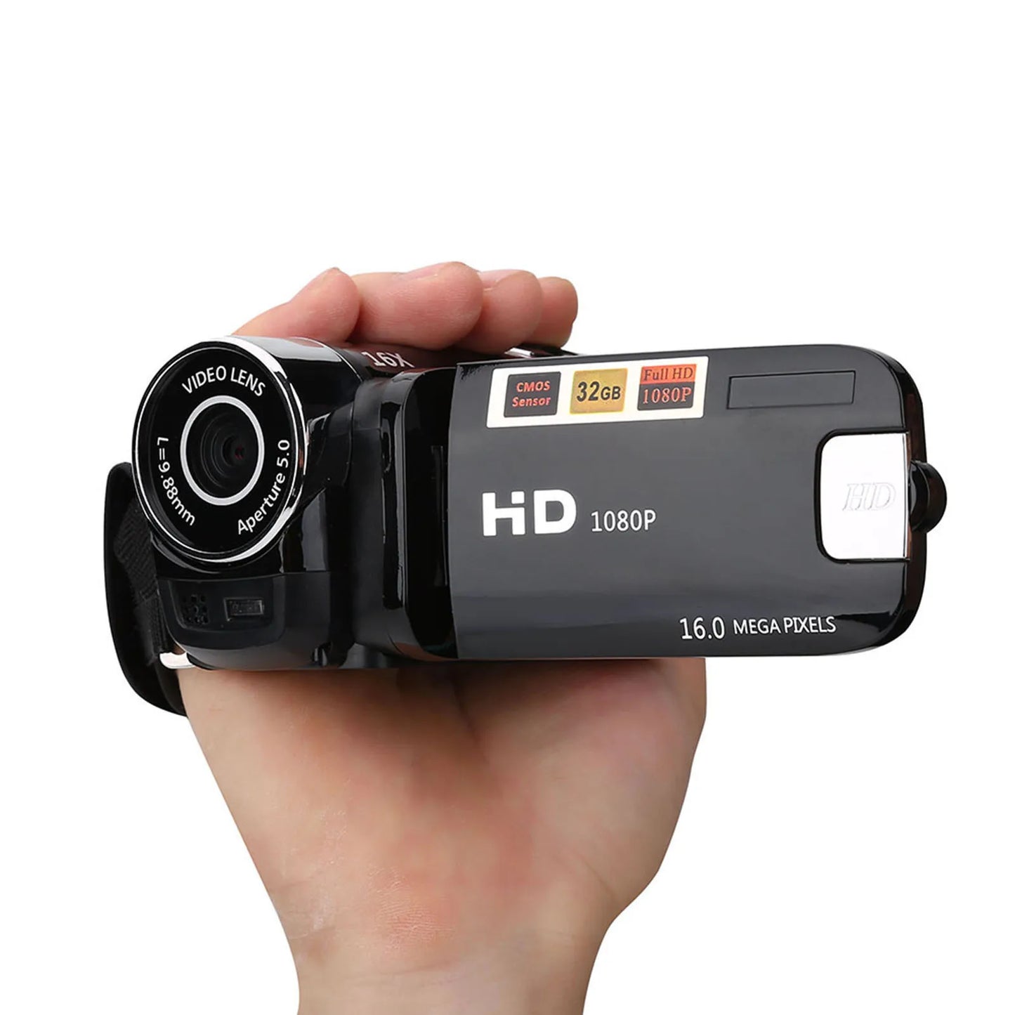 DV Camera Digital Camcorder HD Video Camera Full HD Rotation 16X High Definition Digital Camcorder Video DV Camera Digital DV