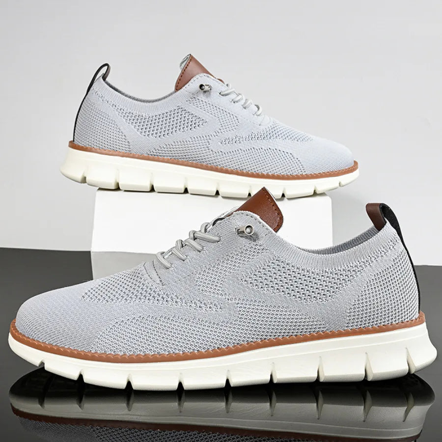 Men Casual Shoes Breeze Stylish Oxfords Fashion Formal Business Urban Breathable Shoes for Male Non Slip Dress Sneakers for Man