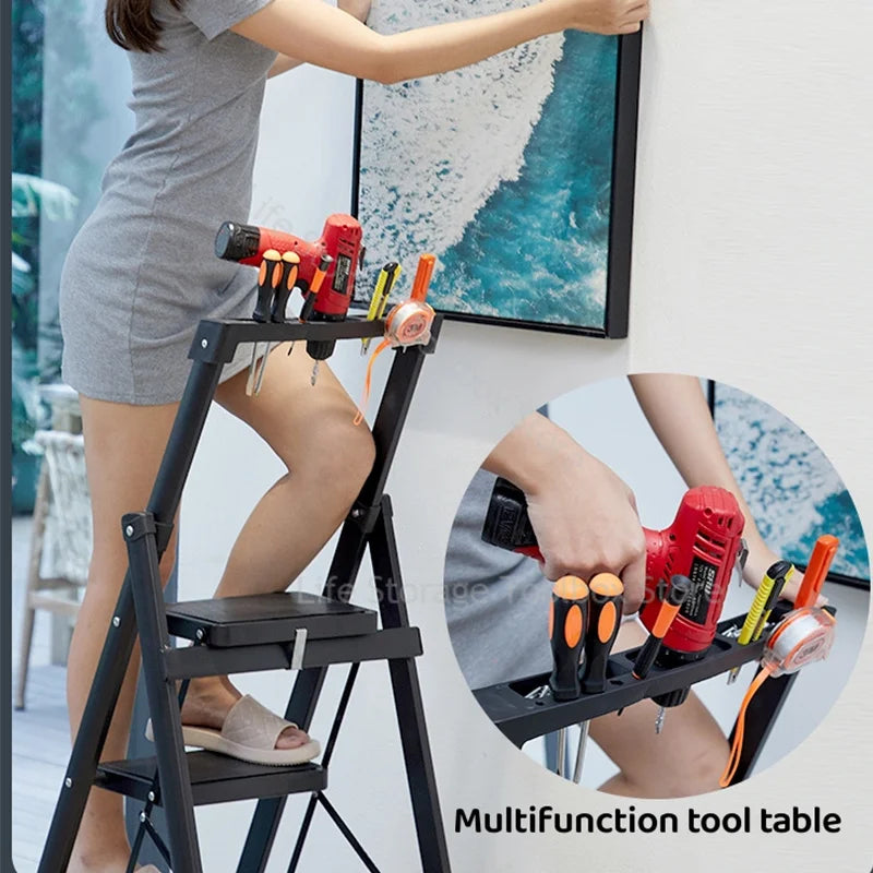 Multifunction school chair Office chairs library Retrieve books Repair Repair lamps, appliances, household ladders Ladder Chair