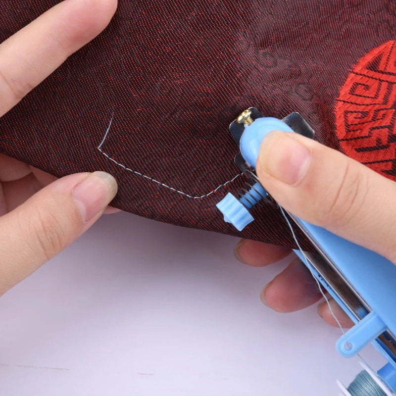 Mini Sewing Machines Needlework Cordless Hand-Held Clothes Useful Portable Sewing Machines Handwork Tools Accessories