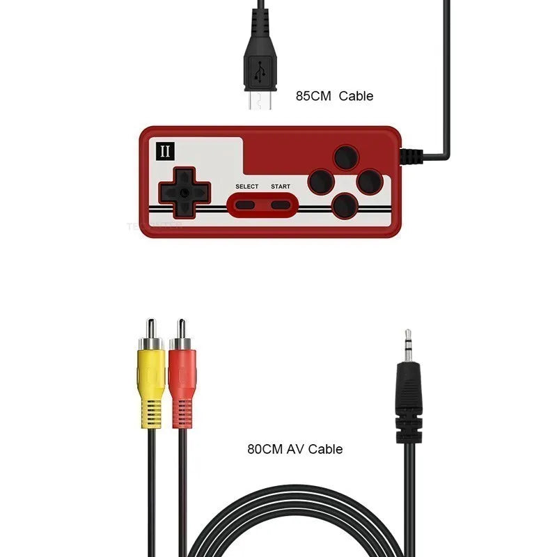 8-Bit Mini Video Game Console Built in 500 Games Retro Portable Console Handheld Game Player AV Output For Kids Gift Game Boy