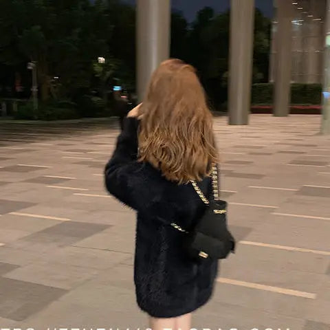 Pullovers Women Tender Loose Harajuku Chic Stylish Femme Korean Style Student Soft Elegant Aesthetic All-match Friends Casual