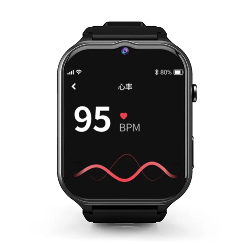 Smart Watch For Old People Elderly Smart Watch For Seniors Health Fall Detection Watch 4G Sim Card SOS Emergency Calls GPS GK8