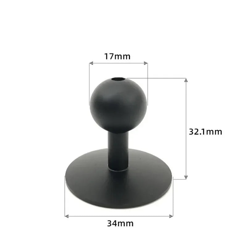 Glue Sticker 13mm 15mm 17mm Ball Head For Magnetic Car Phone Holder GPS Support Stand Mount Hook 360 Rotation Bracket Base