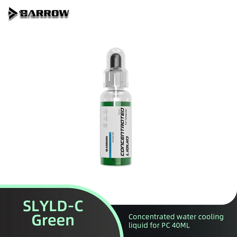 Barrow Water Cooling Liquid 40mL PC Coolant Anti-corrosion Thermal Fluid Cooling Special Concentrated Cold Liquid SLYLD-C