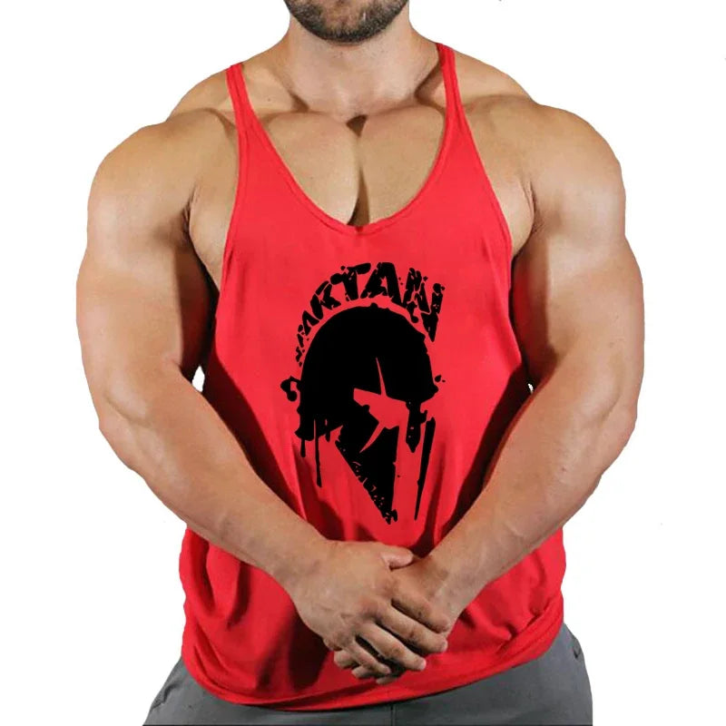 Bodybuilding Brand Jogger Gym Singlet Training Bodybuilding Tank Top Vest Shirt Sleeveless Fitness Cotton Shirt for Men