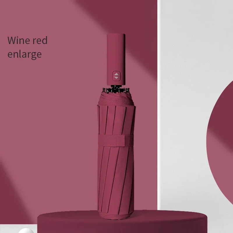 Xiaomi 24 Bone Fully Automatic Double Bone Folding Umbrella For Sun UV Protection Rain Resistance And Strong Wind Resistance