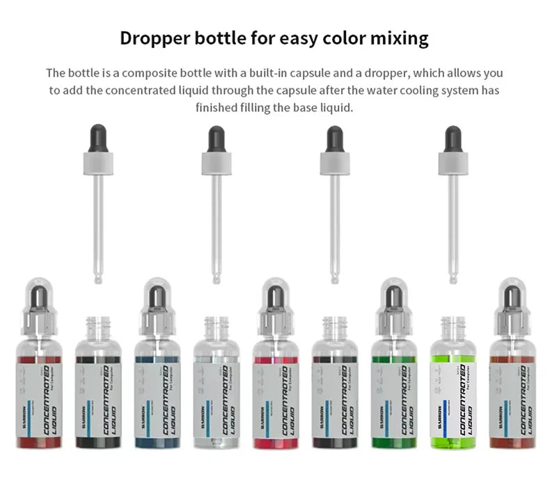 Barrow Water Cooling Liquid 40mL PC Coolant Anti-corrosion Thermal Fluid Cooling Special Concentrated Cold Liquid SLYLD-C