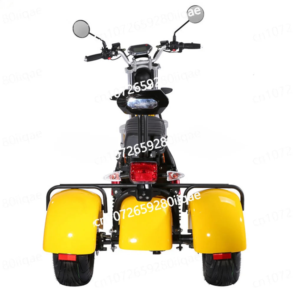 Three-wheel Scooter For Adults Long Range Off Road Citycoco 3 Wheels Tricycle Electric Scooter Electrique 2000W 3000W