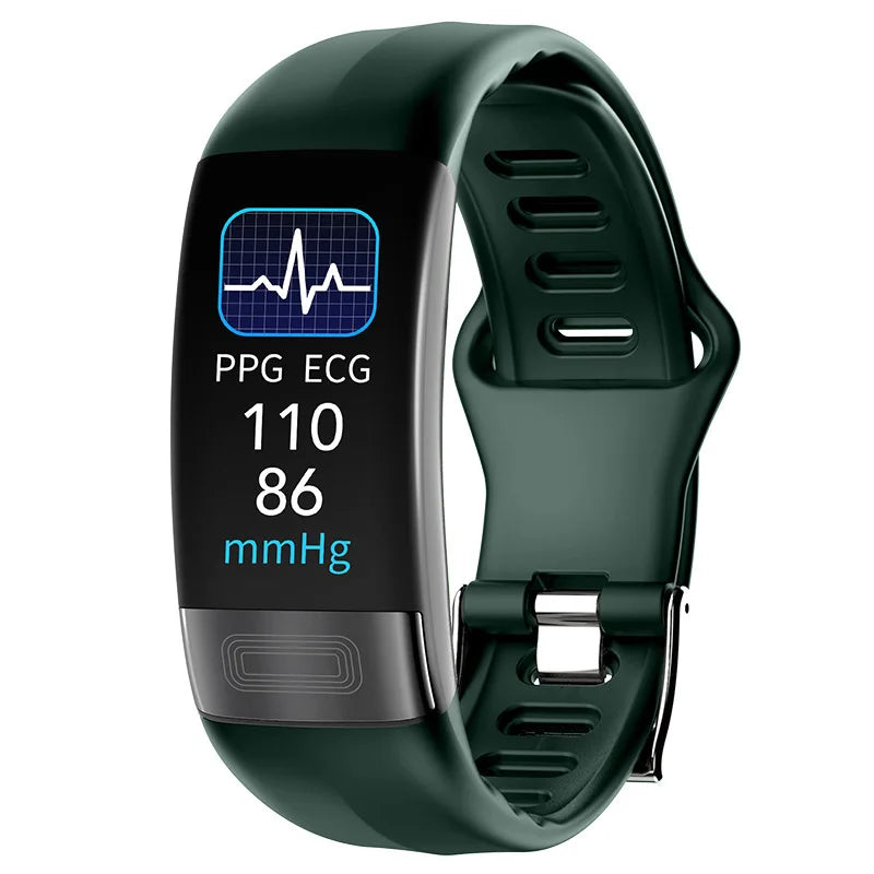 Elderly Smart Bracelet Health Tracker ECG Blood Pressure Body Temperature Waterproof Multi Functional Bracelets Suitable Android
