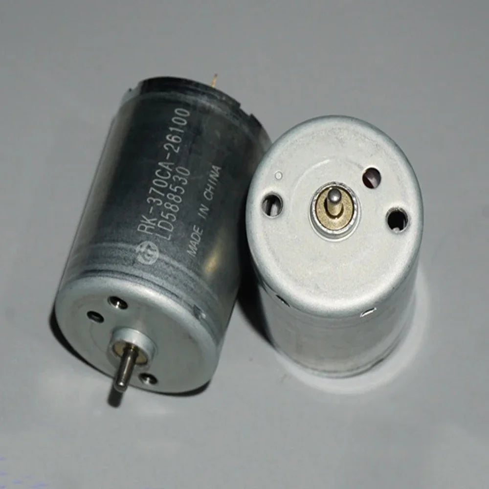 MABUCHI 370 Motor RK-370CA-26100 Electric Motor DC 3V-6V 10600RPM Large Torque High Speed Carbon Brush Mute Motor Boat Car Model
