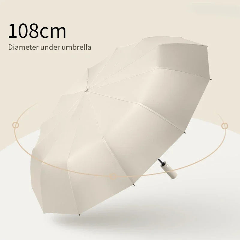 Xiaomi 24 Bone Fully Automatic Double Bone Folding Umbrella For Sun UV Protection Rain Resistance And Strong Wind Resistance