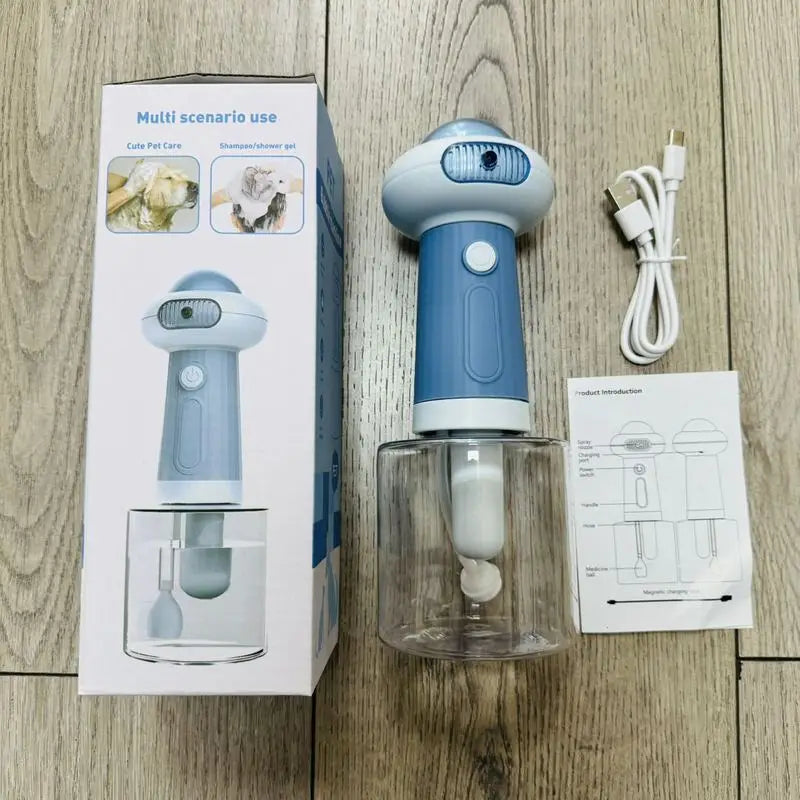 Pet Shower Gel Frother Bubble Machine Dog And Cat Shower Gel Frother Second-Generation Portable And Practical Gift Home Goods