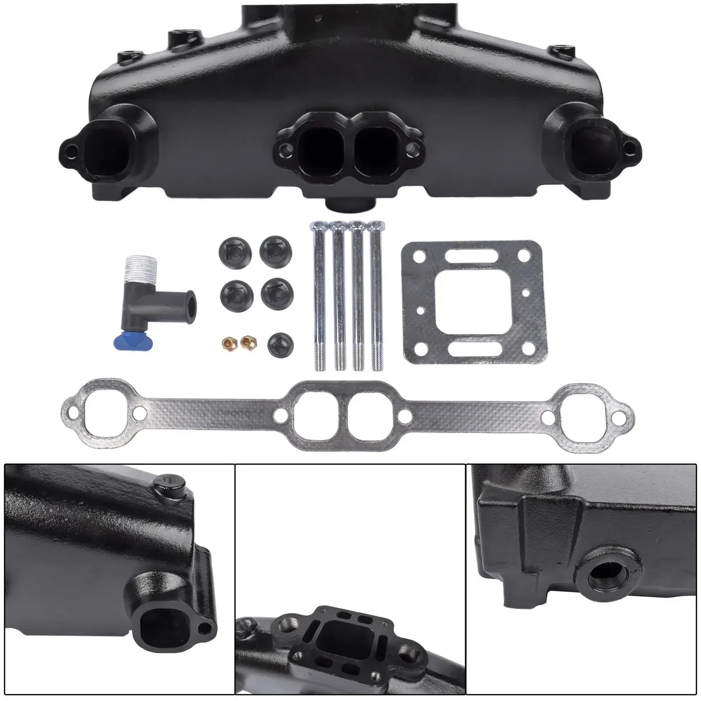 AP03 Marine Exhaust Manifold 18-1953-2 for MCM/MIE GM V8 (305 350 377 CID) 1983-2002