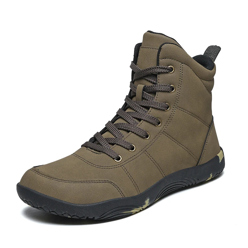 boots men outdoor walking shoes Wide-Toe-Box Barefoot Shoes for Men boots men flats Comfortable casual shoes men mocassin