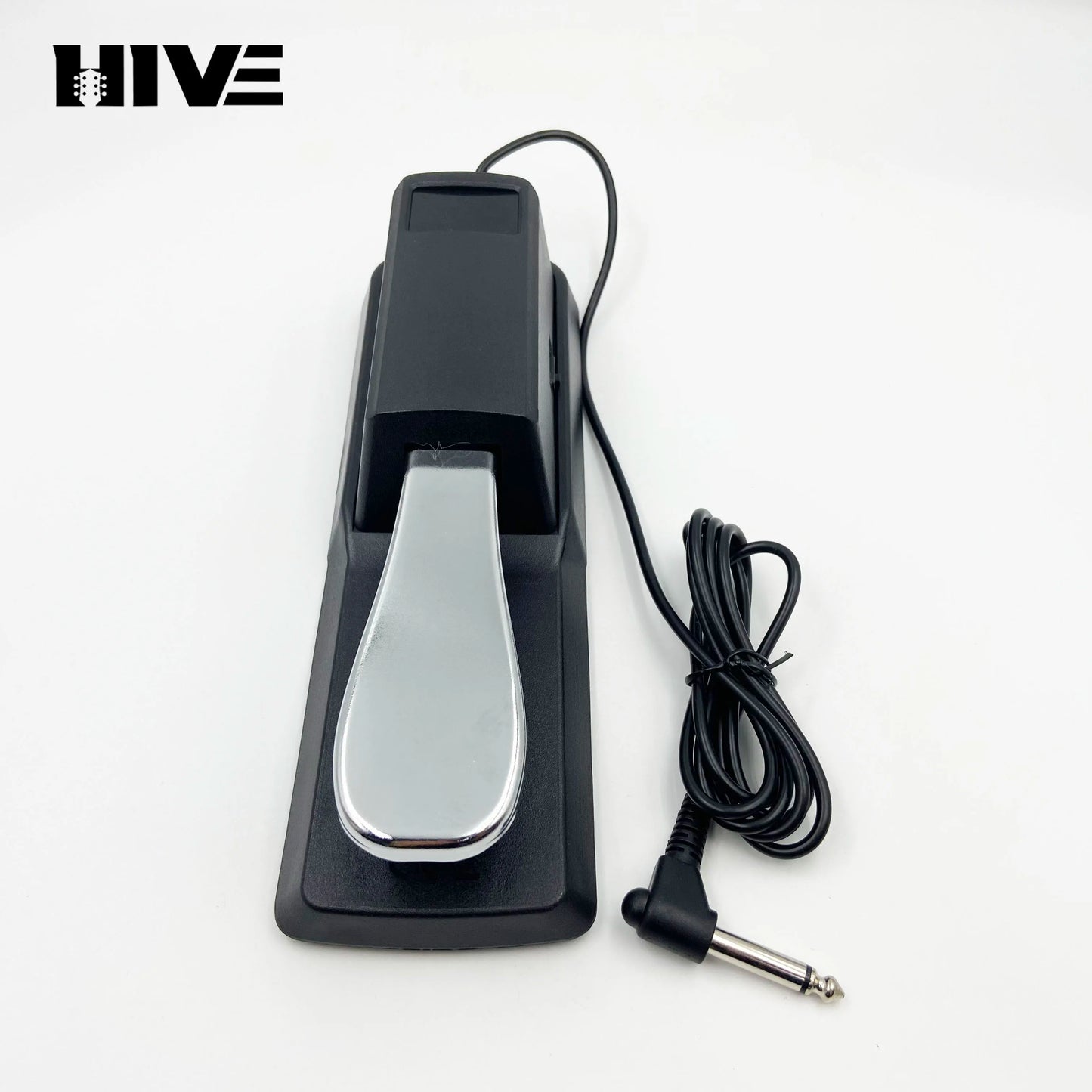 Piano sustain pedal, electric piano foot pedal, synthesizer foot pedal, electronic organ digital synthesizer switch foot pedal