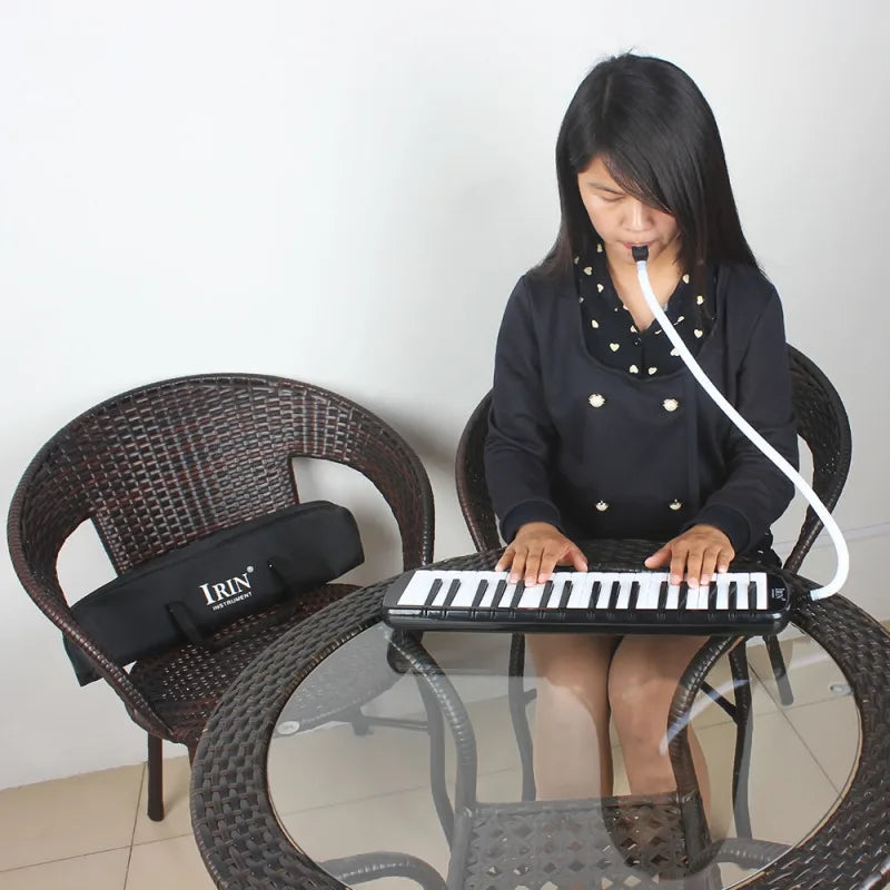 37 Piano Keys Melodica Pianica Musical Instrument with Carrying Bag for Students Beginners Kids