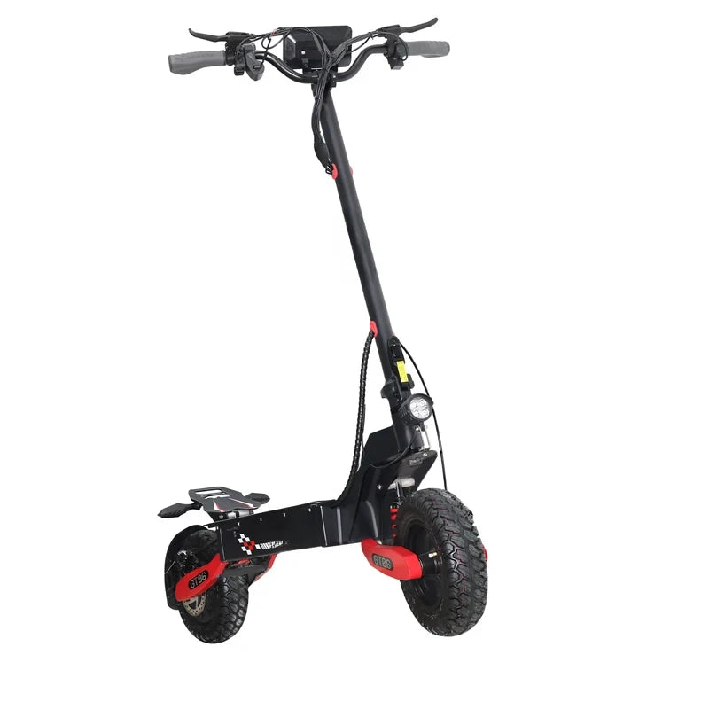 New Electric Scooter - 1200W Motor, 50KM/H Speed, 48V Battery, 65KM Range, LED Display, 11-Inch Off-Road E-Scooter for Adults