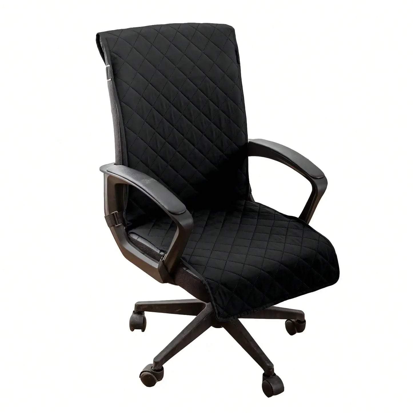 1pc Waterproof,Oil-Proof And Dust-Proof Chair Covers For Office Chairs,All-Season Universal Diamond-Grid Chair Cushions