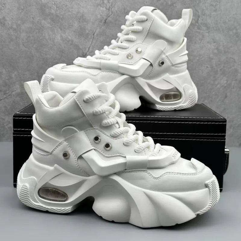 Shoes for Mens Fashion Casual Sports Men's Shoes High Quality Soft Sole Non Slip Comfort High-top Men Sneakers Zapatillas Hombre