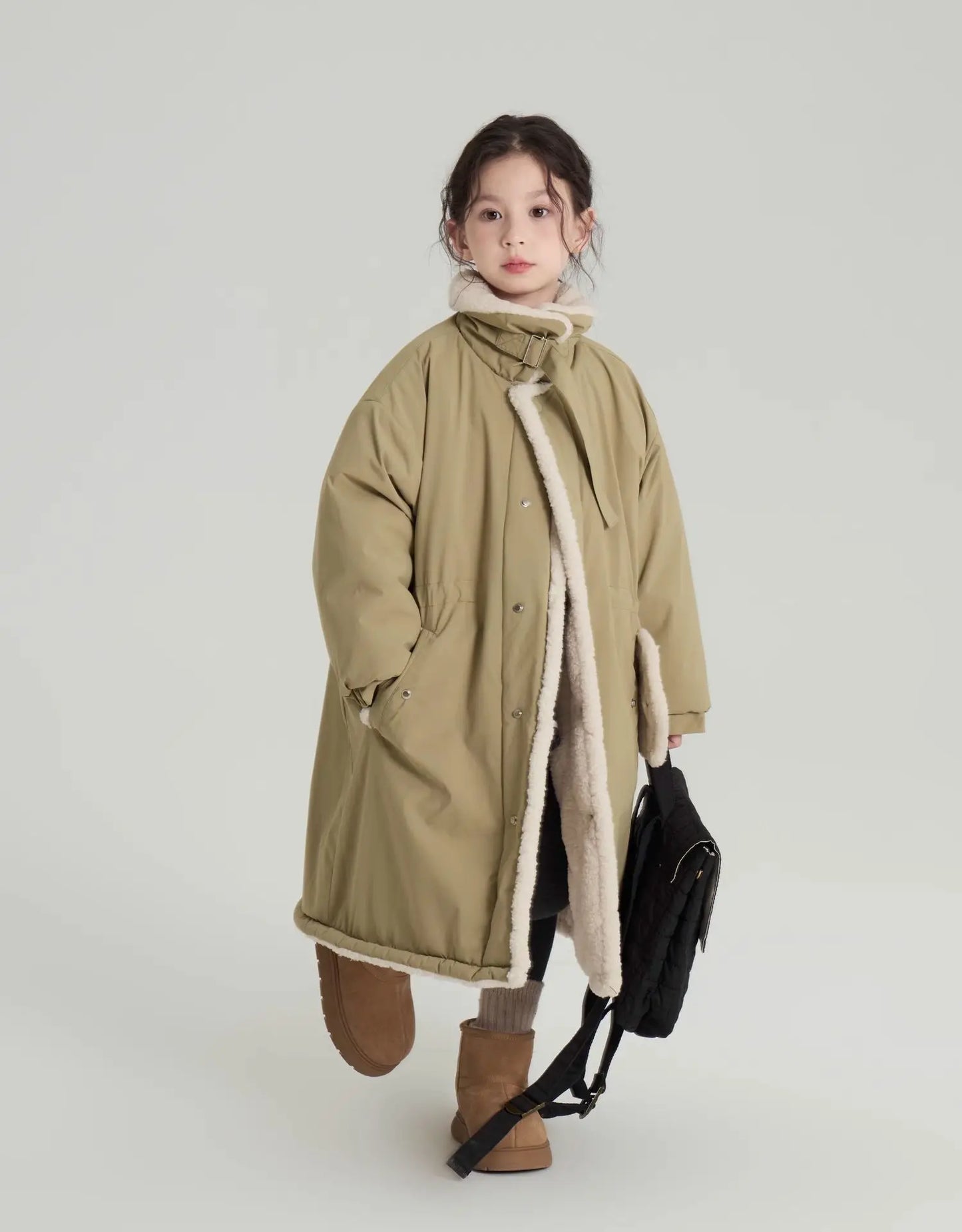 New Cotton Clothes, Thickened Warm Cotton Clothes in Autumn and Winter, Lamb Wool Workwear Coat, Warm Coat