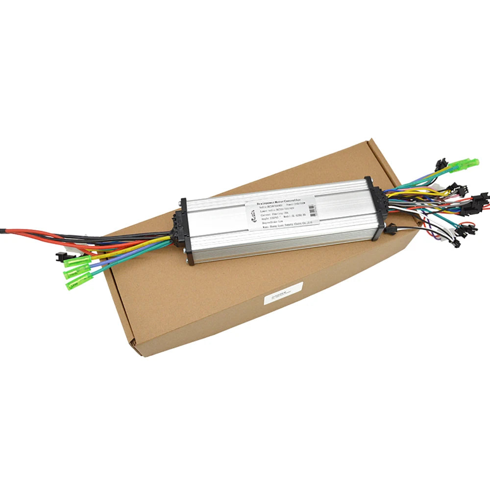 Electric Bike Brushless Motor Controller 24V/36V/48V Dual Drive 250W/350W DC Intelligent Motor Control for E-Bike