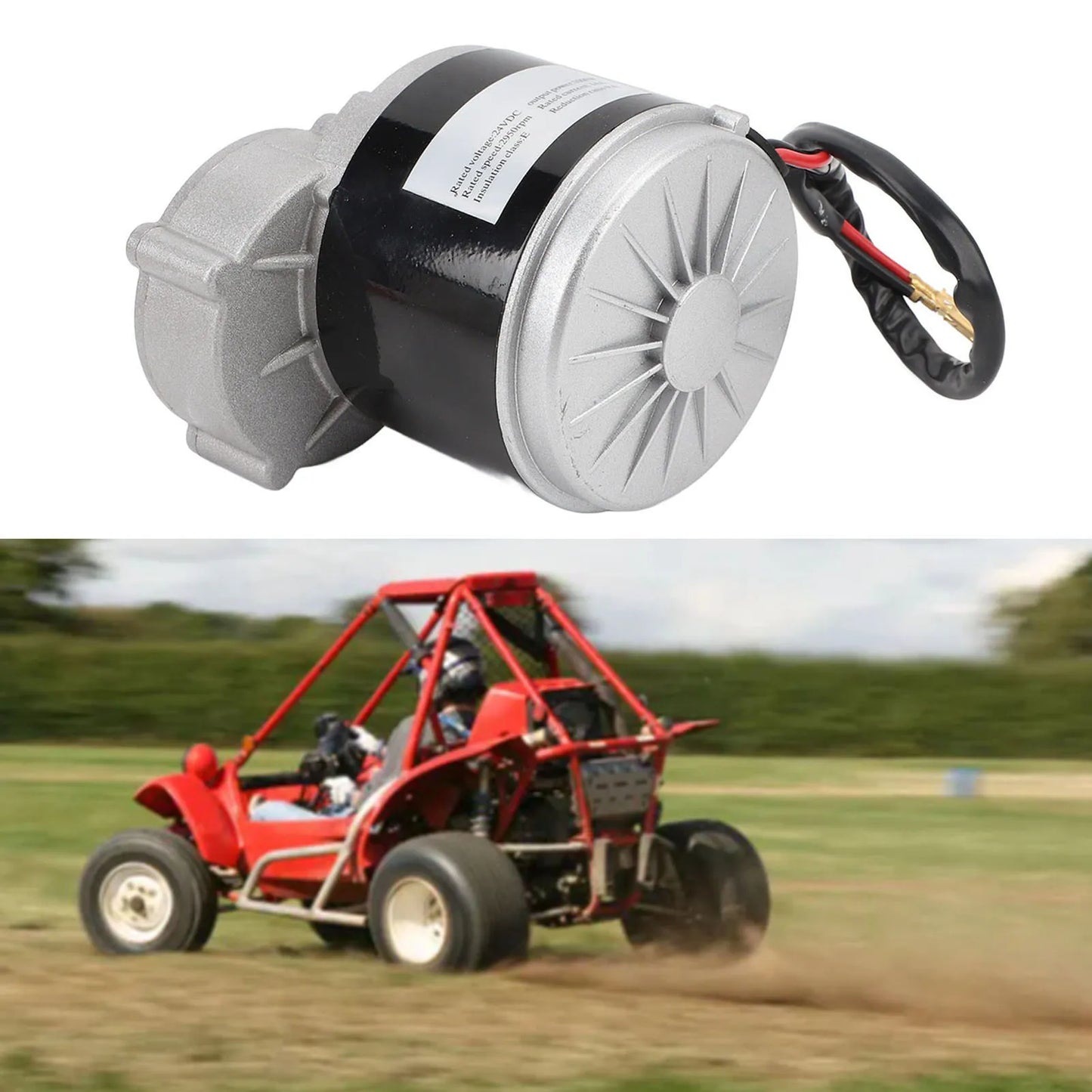 24V 1000W Gear Reduction Electric Motor Electric  Motor Reductor for Electric Bike Tricycle Go Karts Bike Reduction Motor