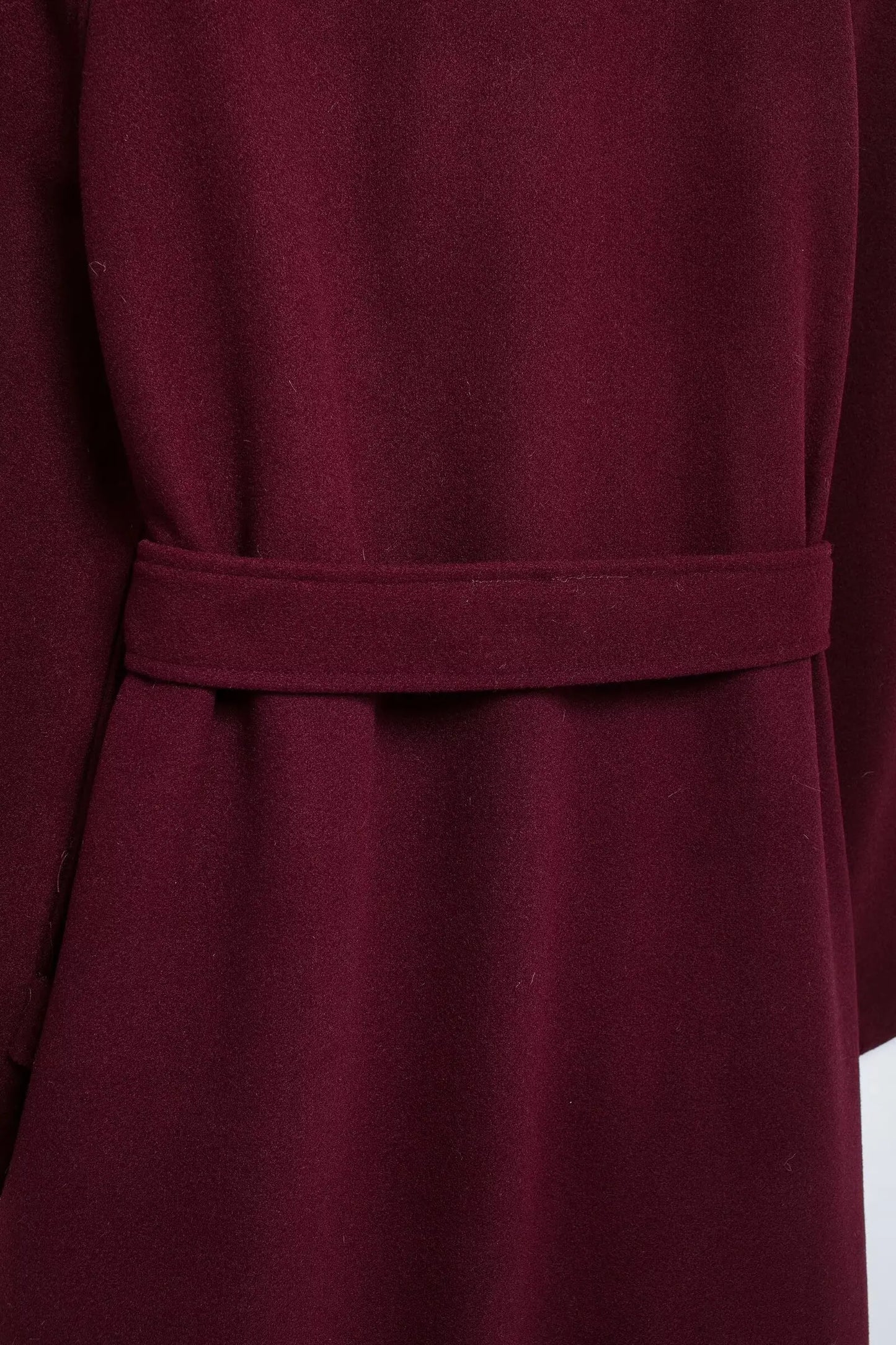 HH Winter Elegant Women Turn-Down Collar Long Coat Solid Long Sleeves Pocket Belt Double-Breasted Female Slim Windbreaker Coats
