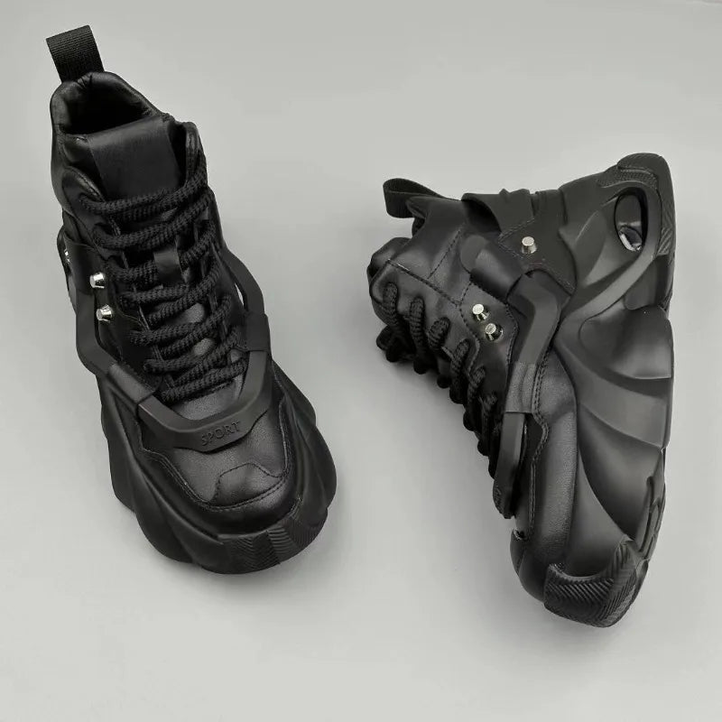 Shoes for Mens Fashion Casual Sports Men's Shoes High Quality Soft Sole Non Slip Comfort High-top Men Sneakers Zapatillas Hombre