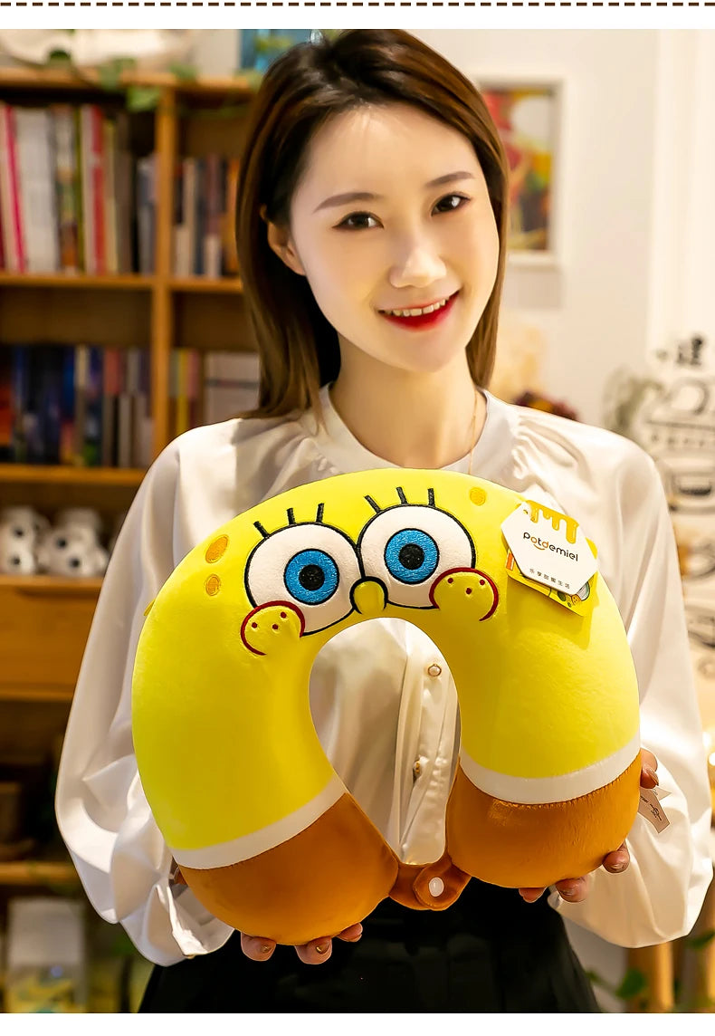 Memory Foam U-Shaped Pillow Travel Neck Pillow Airplane Neck Support Pillow Logo Customizable Home Goods From China