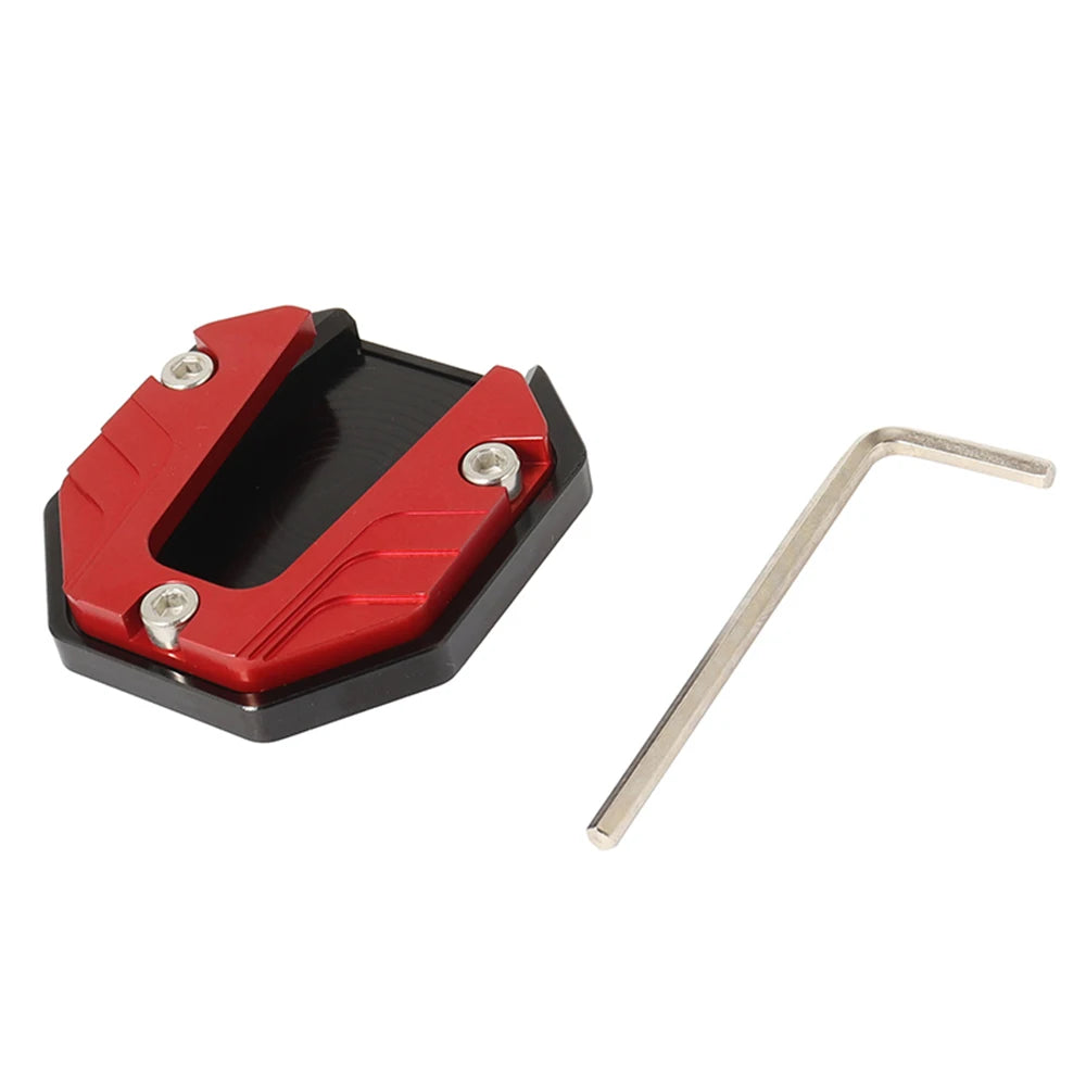 Motorcycle Bikes Kickstand Extender Foot Side Stand Extension Foot Pad Support Plate Motorcycle Accessories