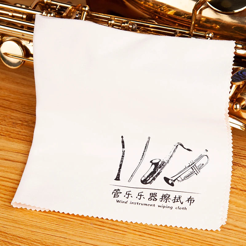 Saxophone Clarinet Flute Cleaning Cloth Wiping Cloth Trumpet Trombone Brass Instrument Surface Cleaning Cloth