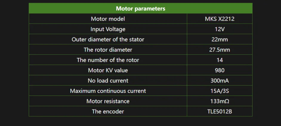 Makerbase  BLDC  motor  and TLE5012 encoders Three-phase drive motors