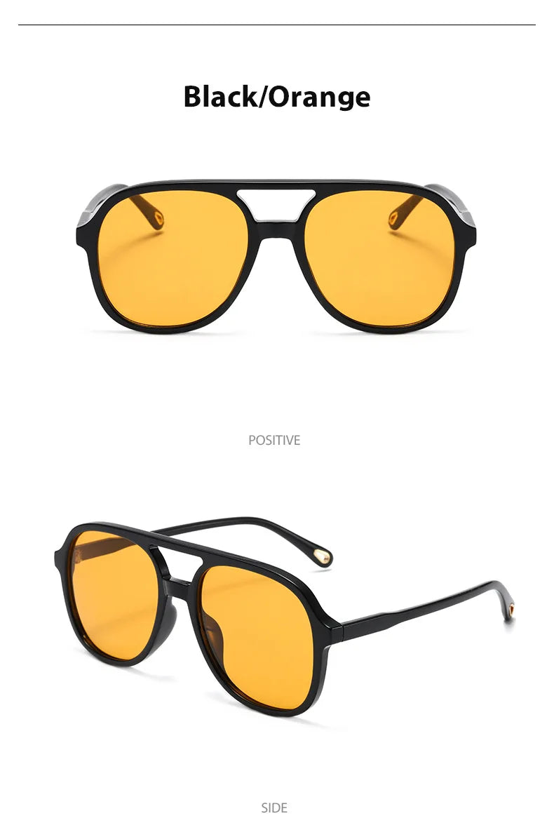SHAUNA Trending Pilot Sunglasses UV400