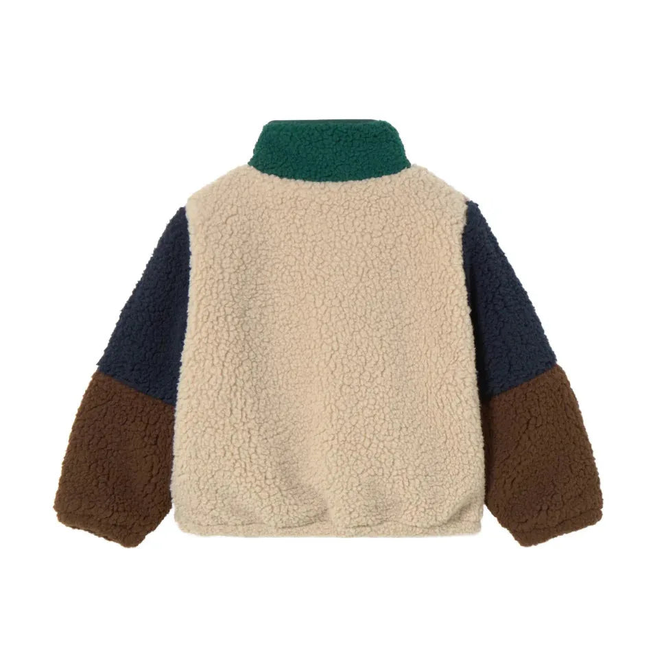 Kids Coats 2025 Autumn Winter New Style Fashionable Color Matching Children's Coats Trendy Versatile Boys' Thickened Winter Tops