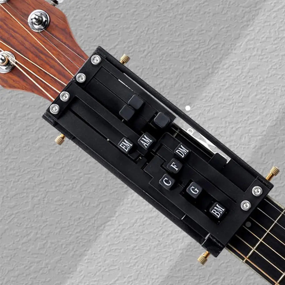 Guitar Aid Chords,Portable Guitar Learning System Teaching Beginner Trainer Practice Tools for Beginners Friends Family Adults