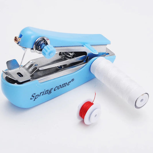 Mini Sewing Machines Needlework Cordless Hand-Held Clothes Useful Portable Sewing Machines Handwork Tools Accessories