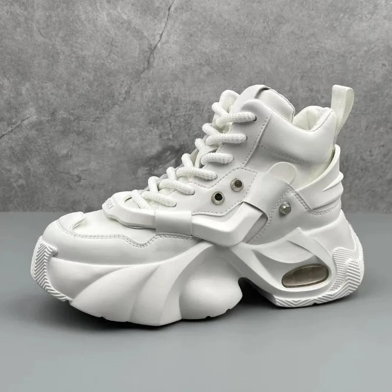 Shoes for Mens Fashion Casual Sports Men's Shoes High Quality Soft Sole Non Slip Comfort High-top Men Sneakers Zapatillas Hombre