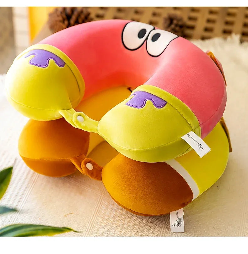 Memory Foam U-Shaped Pillow Travel Neck Pillow Airplane Neck Support Pillow Logo Customizable Home Goods From China